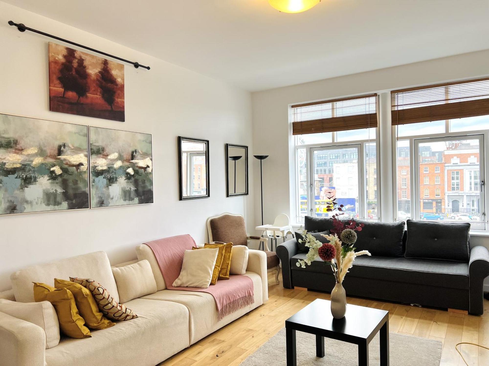 Cosy River View Flat At Temple Bar 都柏林 外观 照片